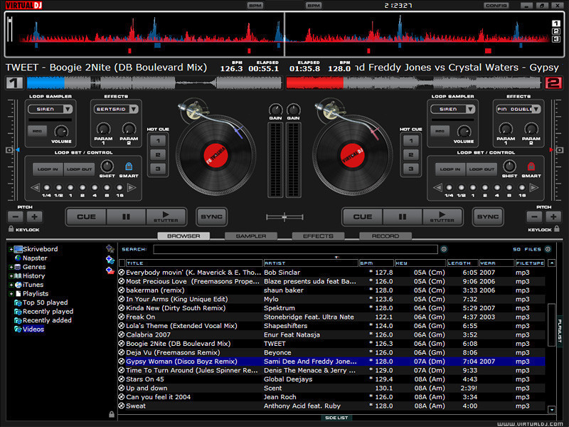 audio virtual dj effects download